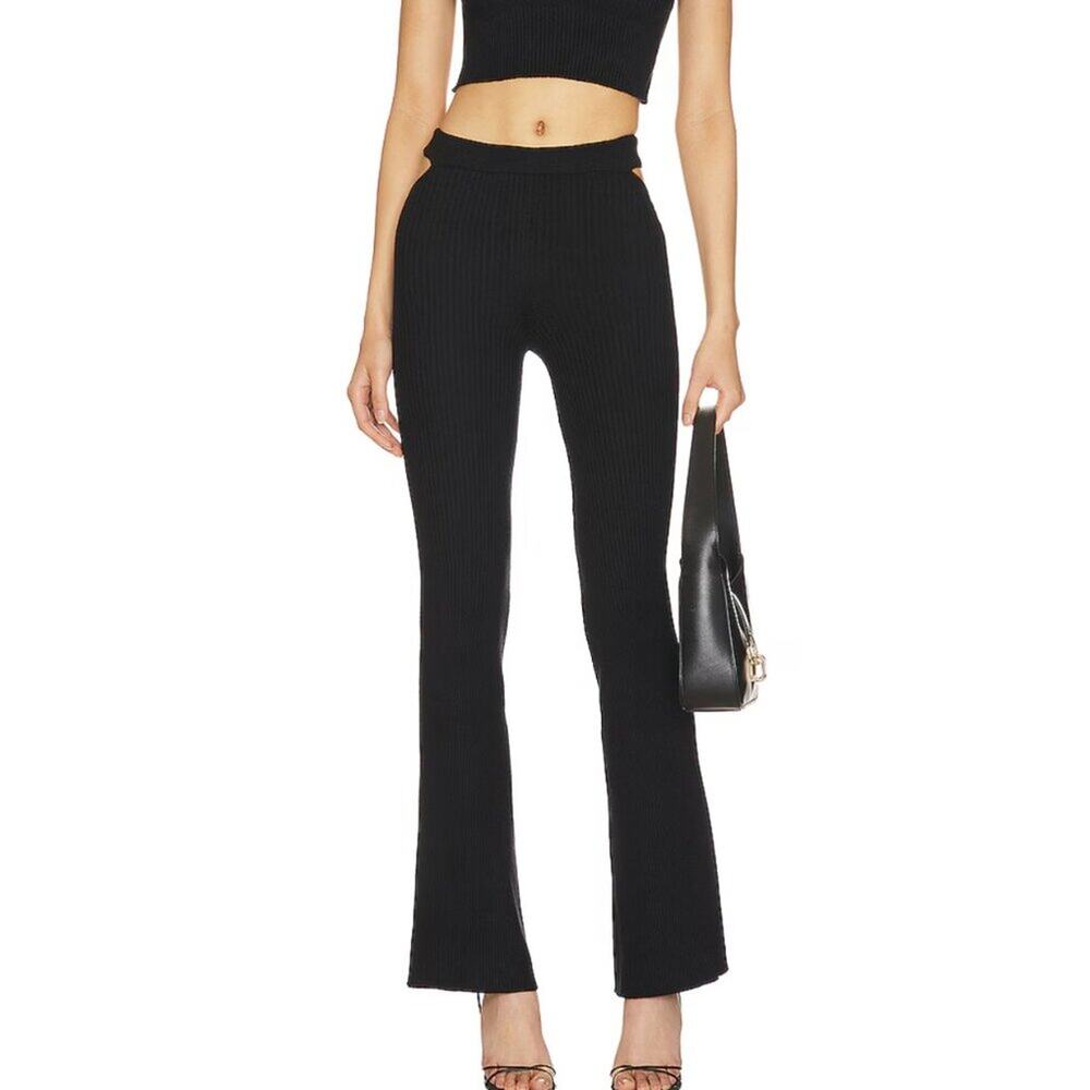 Camila Coelho Coyote Pant Knit Cutout Pant